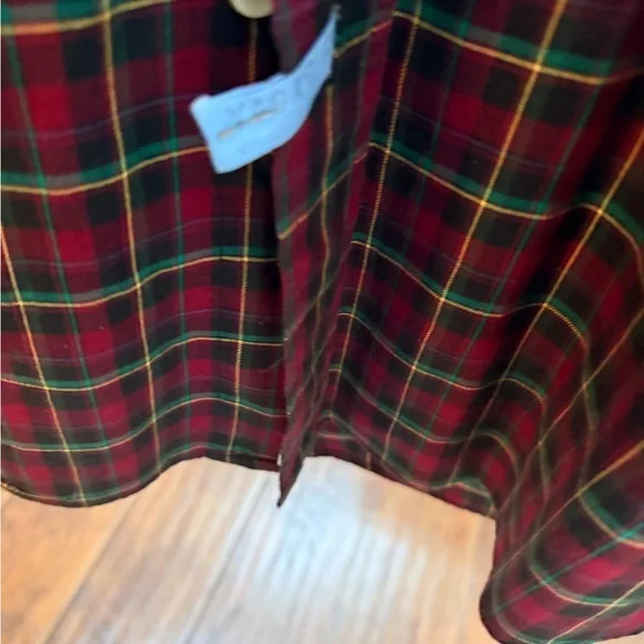 Ralph Lauren EUC custom fit, plaid Long
Sleeve Button-Down Cotton Shirt Size L - Picture 8 of 10